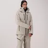 CMP Damen Stretch Skijacke Clima Protect mit Kapuze beige Produktbild-Vorschau 10