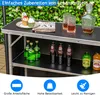 GOPLUS Campingtisch mit Stauraum, tragbarer Produktbild-Vorschau 5