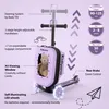 Valigia monopattino Kidiyana viola, monopattino con ruote a Anteprima dell’immagine prodotto 6