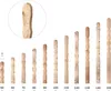 Zaunlatte 80cm - PAKET 25 Stück 9x1,8cm Sibirische Lärche Produktbild-Vorschau 5