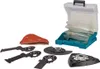Makita 14-tlg. Multitool-Zubehör-Set Schwarz und Braun Produktbild-Vorschau 3