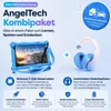 AngelTech Kinderpaket SLIM - Kindertablet + Kinderkopfhörer Produktbild-Vorschau 2
