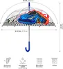 Parapluie enfant transparent réfléchissant Perletti Cool Voir les images du produit 4