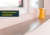 Schellenberg PVC-Flachleiste, selbstklebend, 30 x 1500 mm, Produktbild-Vorschau 4