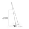 Mobile Staffelei MOBIFLEXX Aluminium weiß bis 150cm  Produktbild-Vorschau 8