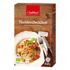 A product box for a quinoa and millet meal with vegetables. Produktbild-Vorschau