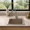 LINDBERGH® Granitspüle Beige "LUX22" inkl. Siphon Produktbild-Vorschau 2