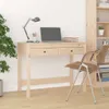 vidaXL Schreibtisch mit Schubladen 100x50x78 cm Massivholz Produktbild-Vorschau 1