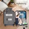tectake® Hartschalenkoffer-Set Cleo 19-teilig, Hartschalen Produktbild-Vorschau 8