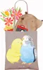 Mr. & Mrs. Panda Uni Tasche Wellensittich Liebe - Braun Produktbild-Vorschau 3