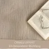 Musselin Kissenbezug 1-teilig, Kopfkissenbezug einzeln Produktbild-Vorschau 3