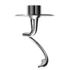 A silver dough hook for a stand mixer, shown in isolation. Produktbild-Vorschau