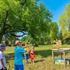 Treffspiel Adlerschießen Spielzeug aus Holz bunt mit 6 Pfeilen & Armbrust Pfeil und Bogen Indianer Rollenspiel für Kinder hochwertiges Holzspielzeug made in Germany Produktbild-Vorschau