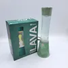 Lavalampe mit Jadefuß, mit klarer Flüssigkeit und Produktbild-Vorschau 3