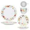 18ks kávový servis Variant Blümchen porcelán 6 osob šálky Náhled obrázku produktu 7