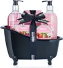BRUBAKER Cosmetics Bade-Geschenkset Erdbeer Kokosnuss Deko Produktbild-Vorschau 1