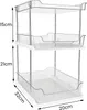 WELLHAUS 3-Stufen Organizer mit Schubladen - Küchen- und Produktbild-Vorschau 3