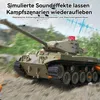 RC Panzer Spielzeug 2.4GHz – Ferngesteuertes Kettenfahrzeug Produktbild-Vorschau 6