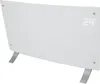 A white electric heater with a digital display showing '24' is shown on a white background. Produktbild-Vorschau