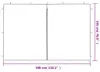 vidaXL Partytent zijwanden, 2 stuks met rits, PE, antraciet Productafbeelding-voorbeeld 5