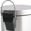 MSV kleiner Treteimer fur Bad/Toilette - silber glanzend - Produktbild-Vorschau 9