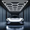 14er-Pack Hexagon LED Deckenleuchte mit Rahmen, 680W LED Produktbild-Vorschau 1