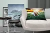 MuchoWow® Zierkissen Sofakissen Wohnzimmer Dekokissen 60x40 Produktbild-Vorschau 4