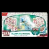 A Pokemon Blooming Waters Premium Collection box with various Pokemon cards and figures. Podgląd zdjęcia produktu