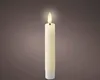 2 LED Echtwachskerzen mit Timerfunktion 14,5cm creme Produktbild-Vorschau