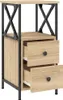 vidaXL Table de chevet chêne Sonoma 34x35,5x70 cm Bois Voir les images du produit 3