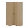 AX LIVING Armoire Armoire d'angle moderne chene huilé Voir les images du produit 1