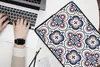 MuchoWow® Laptop Hülle 17 Zoll Laptoptasche Blumen - Retro Produktbild-Vorschau 2