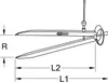 KS TOOLS Präzisions-Feder-Spitzzirkel, 235mm ( 300.0405 ) Produktbild-Vorschau 2