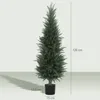 HOMCOM Künstliche Zypresse groß 120 cm Kunstpflanze, Produktbild-Vorschau 3
