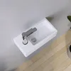 AQUABATOS Hängewaschbecken Keramik Waschtisch Produktbild-Vorschau 2