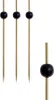 PAPSTAR  11300 PAPSTAR Fingerfood-Spieße "Black Pearl", Anteprima dell’immagine prodotto 1