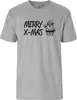 Huuraa Herren T-Shirt Merry X-Mas Weihnachtsmann XXL Sport Produktbild-Vorschau 2
