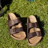 Birkenstock  Arizona Damen Herren Pantolette Nubukleder Produktbild-Vorschau 52