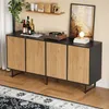 Credenza da salotto Merax con 4 ante e 8 ripiani, Anteprima dell’immagine prodotto 7
