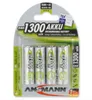 4 batterie ricaricabili ANSMANN maxE Mignon AA 1.300 mAh Anteprima dell’immagine prodotto 17