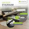 Juskys Polsterbett Nizza 120x200 cm mit Matratze - Produktbild-Vorschau 2