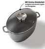 STONELINE® Bräter Oval 39x26 cm 8,5 l | mit Deckel Produktbild-Vorschau 7