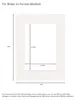 DEHA Design Passepartout 60x80 cm für Bilder im Format Produktbild-Vorschau 3