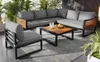Gartenlounge-Set,Gartensofa-Set für 5-6 Personen, Modernes Produktbild-Vorschau 6
