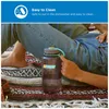 NALGENE 32OZ WM SUST Bouteille unie, aubergine Voir les images du produit 11
