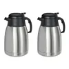 2er Set Thermoskannen Edelstahl 1,5 Liter Isolierkanne Produktbild-Vorschau 1