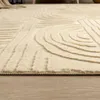 TT Home Wohnzimmer Teppich Esszimmer Kurzflor Geometrische Produktbild-Vorschau 2