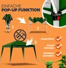 CASARIA®  Gazebo da Giardino Capri 3x3m Pop-Up Protezione Anteprima dell’immagine prodotto 2