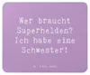 Mr. & Mrs. Panda Mauspad Spruch Liebe Schwester - Produktbild-Vorschau 1