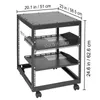 VEVOR 12U-Server-Rack mit offenem Rahmen 15-40" Produktbild-Vorschau 8